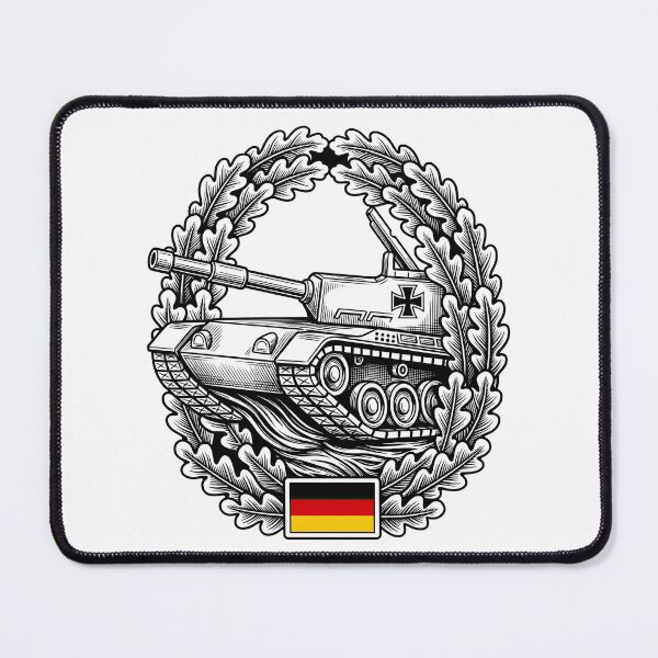Item preview, Tank Badge - Military Design designed and sold by The Anti-Utopian.