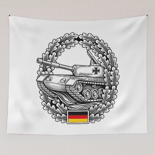 Item preview, Tank Badge - Military Design designed and sold by The Anti-Utopian.