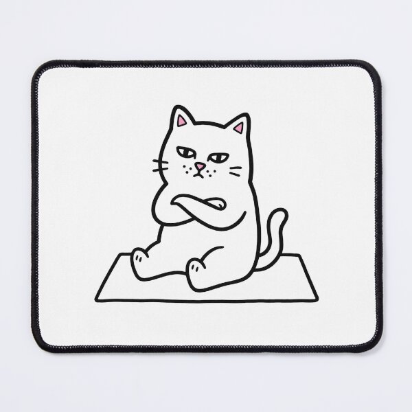 Item preview, Cat Refusing Yoga designed and sold by GoverArt.
