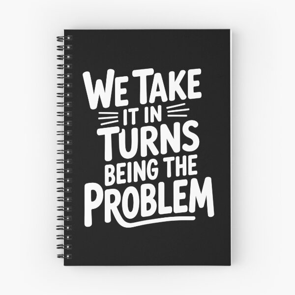 Item preview, We Take It In Turns Being The Problem Funny Best Friend Gift designed and sold by Say It With Ink.