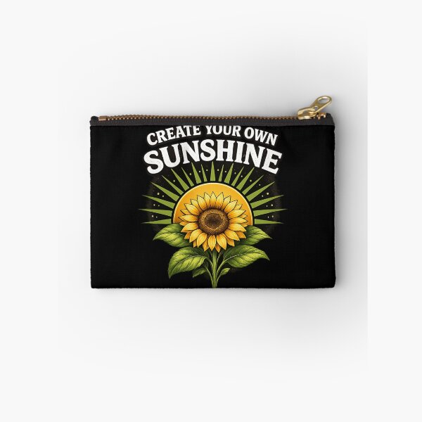 Item preview, Create Your Own Sunshine Sunflower T-Shirt | Inspirational Floral Retro Design designed and sold by Saeed  Ahmad.