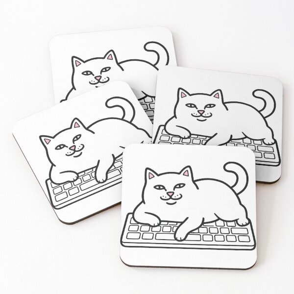 Item preview, Keyboard Takeover Cat designed and sold by GoverArt.