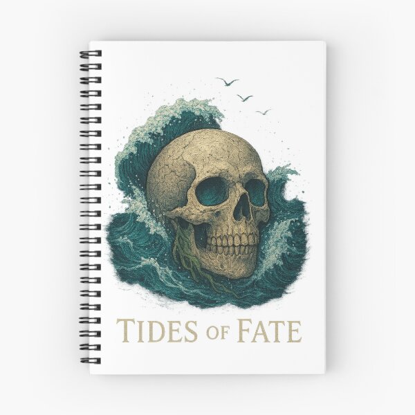 Item preview, Tides of Fate Skull Art designed and sold by Velvet-motive.