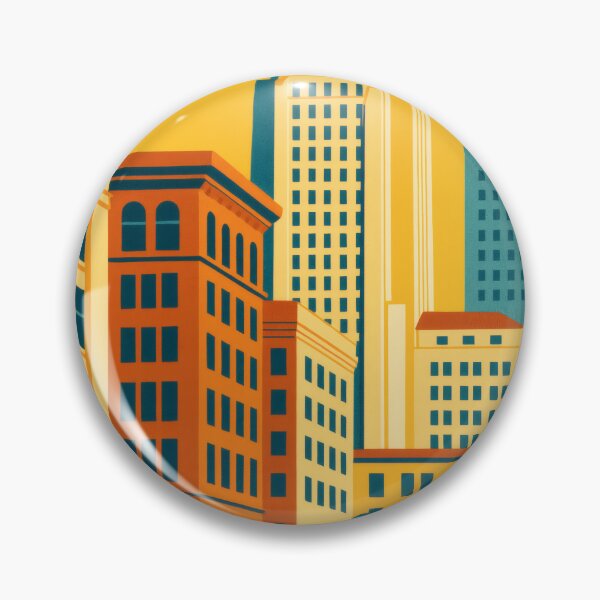 Item preview, Retro Pop Art Poster Illustration of Los Angeles | Bold California City Print with Hollywood Sign, Palm Trees & Downtown Skyline | Vintage West Coast Travel Wall Art Decor designed and sold by PaintedPixels01.