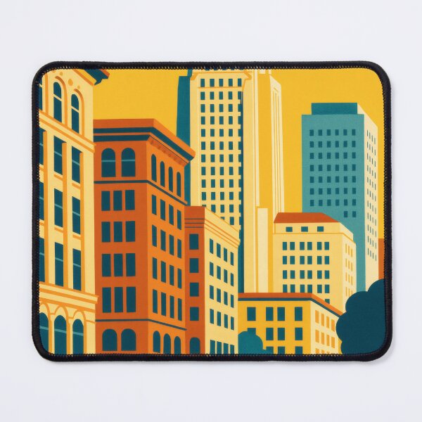 Item preview, Retro Pop Art Poster Illustration of Los Angeles | Bold California City Print with Hollywood Sign, Palm Trees & Downtown Skyline | Vintage West Coast Travel Wall Art Decor designed and sold by PaintedPixels01.