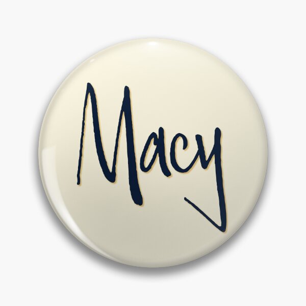 Item preview, MACY personalized type design designed and sold by CharlottePlaceArt.