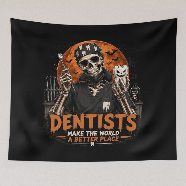 Item preview, Halloween dentist designed and sold by Brejko.
