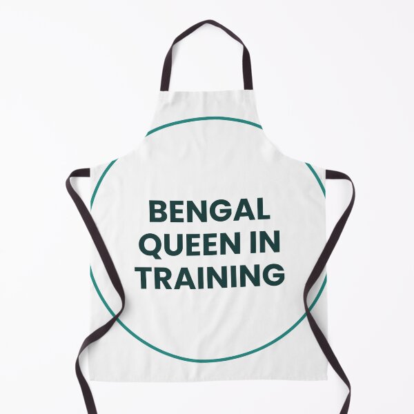 Item preview, "BENGAL QUEEN IN TRAINING" Minimalist Quote Sticke designed and sold by QuirkThreadsCo.