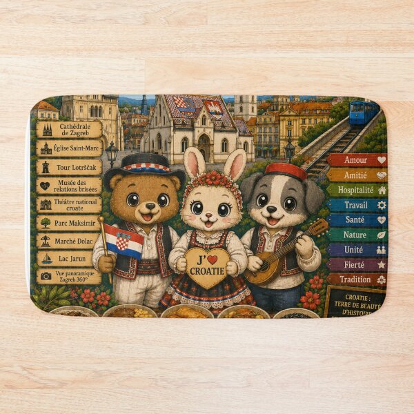 Item preview, Zagreb, Croatia – History, Traditions and Beauty designed and sold by Cifi64.