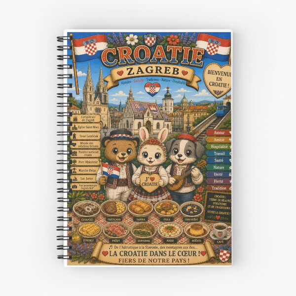 Item preview, Zagreb, Croatia – History, Traditions and Beauty designed and sold by Cifi64.