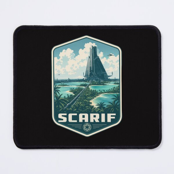 Item preview, Scarif Travel Nature Landscape designed and sold by FrontierCosmic.