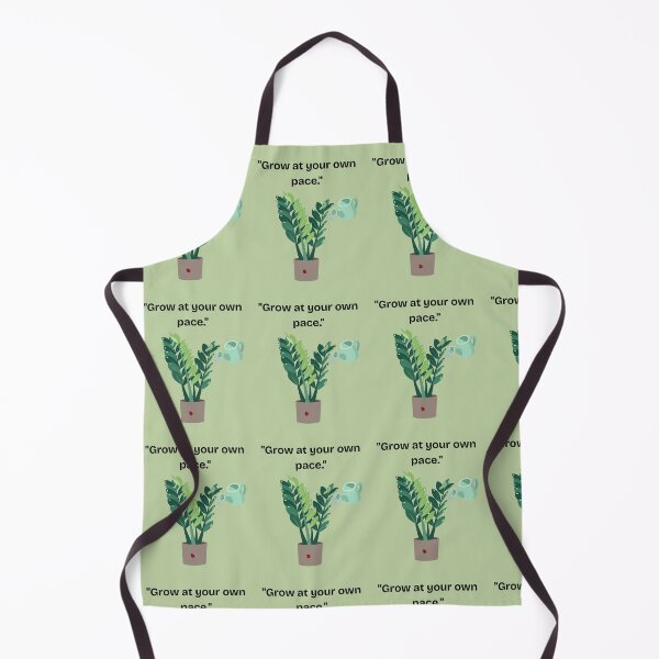 Item preview, Grow At Your Own Pace Cute Potted Plant Aesthetic designed and sold by Cozy Moss Studio.
