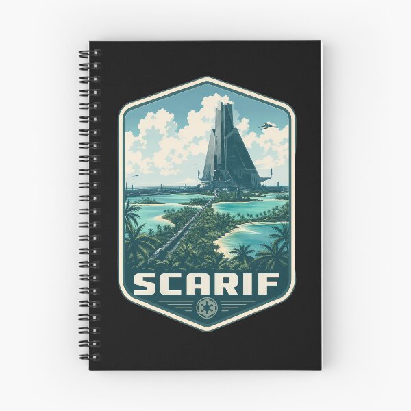 Item preview, Scarif Travel Nature Landscape designed and sold by FrontierCosmic.