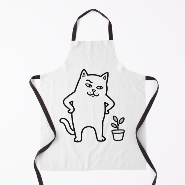 Item preview, Judgmental Cat and Houseplant designed and sold by GoverArt.