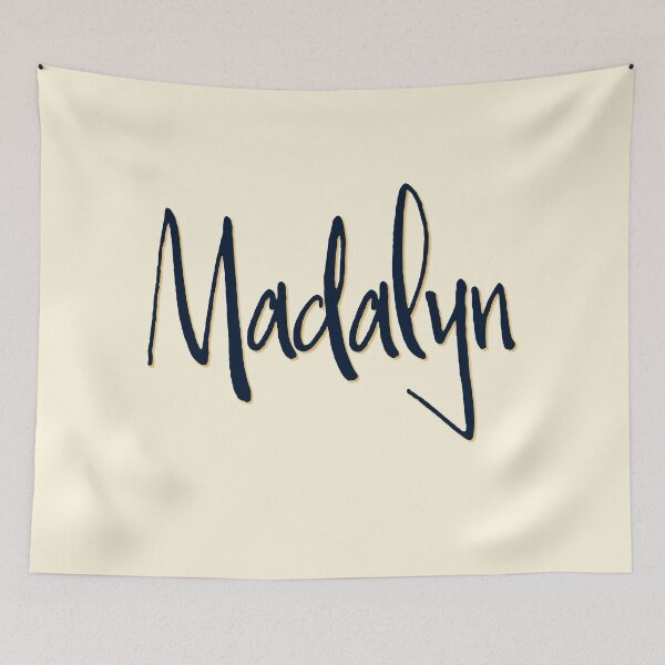 Item preview, MADALYN personalized type design designed and sold by CharlottePlaceArt.