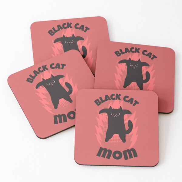 Item preview, Black cat mom designed and sold by Morcawork.