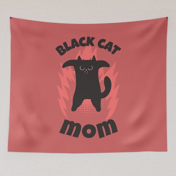 Item preview, Black cat mom designed and sold by Morcawork.