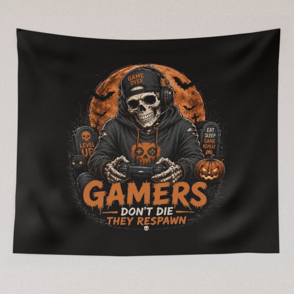 Item preview, Halloween gamers designed and sold by Brejko.