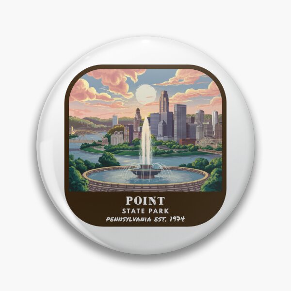 Item preview, Point State Park (Pennsylvania) designed and sold by RabbitK.