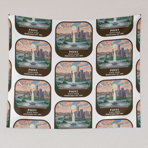 Item preview, Point State Park (Pennsylvania) designed and sold by RabbitK.