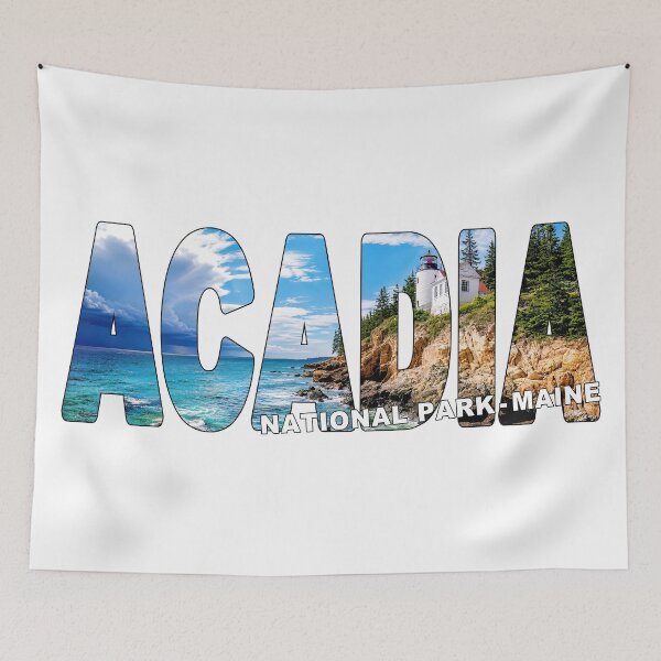 Item preview, Parque Nacional Acadia, Maine - Tormenta vespertina en el faro de Bass Harbor Head designed and sold by Adam Gormley.