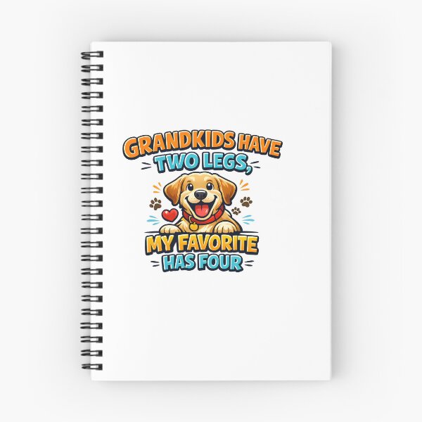 Item preview, Grandkids Have Two Legs My Favorite Has Four – Funny Golden Retriever Puppy Grandparent Shirt designed and sold by Sahil Randhawa.