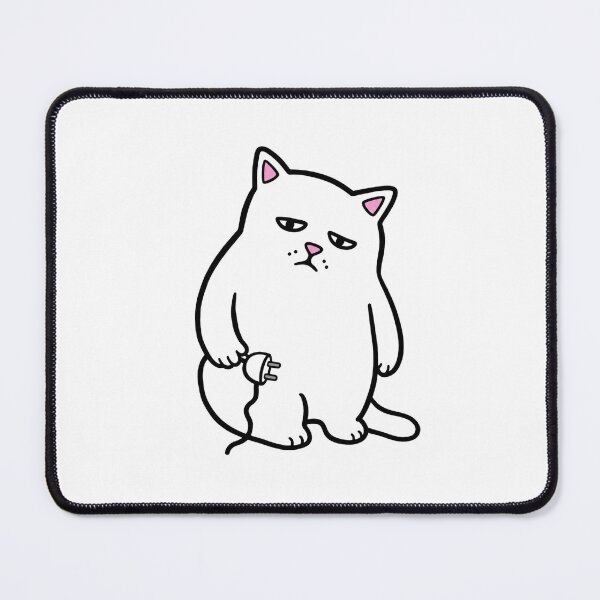 Item preview, Unplugged Social Battery Cat designed and sold by GoverArt.
