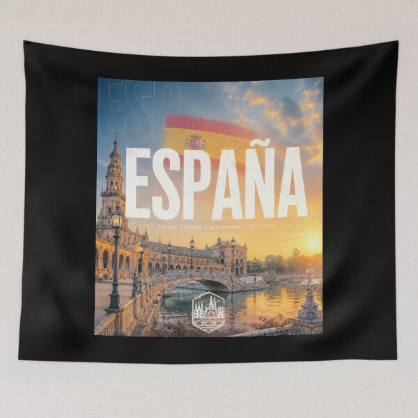 Item preview, Spain Seville Inspired Design designed and sold by EdwinkOne.