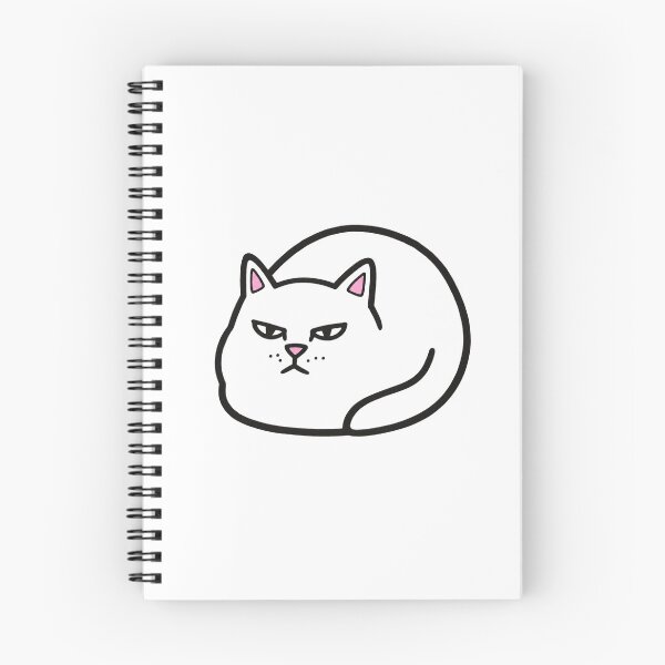 Item preview, Grumpy Monday Cat Loaf designed and sold by GoverArt.