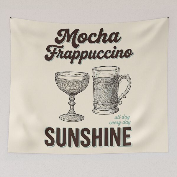 Item preview, Mocha Frappuccino Coffee Lover Victorian Style designed and sold by MAGICKEY2024.