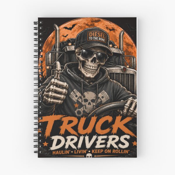 Item preview, Halloween truck drivers designed and sold by Brejko.