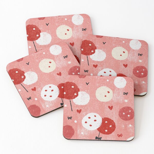 Item preview, Whimsical Polka Dot Garden designed and sold by Dusk Atelier.