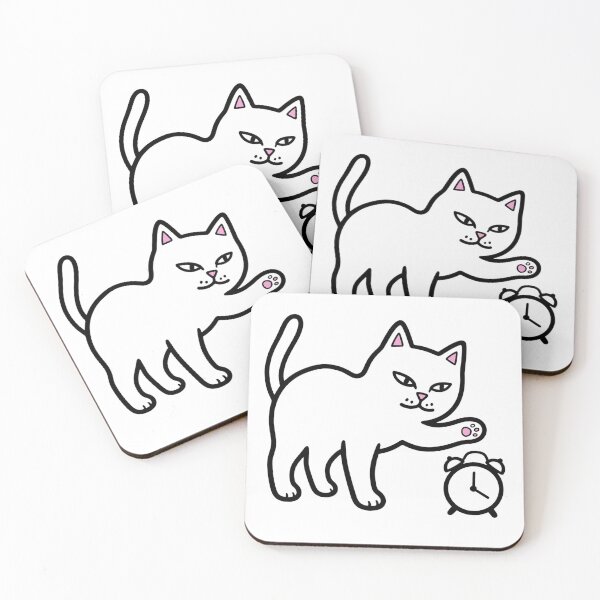 Item preview, Cat Swatting Alarm Clock designed and sold by GoverArt.