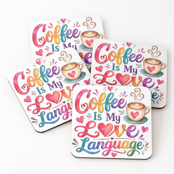 Item preview, Coffee is my love language designed and sold by nimmitrends.