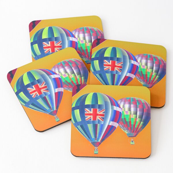 Item preview, Hot Air Balloons over the desert designed and sold by Dlt1981.