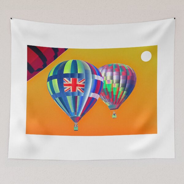 Item preview, Hot Air Balloons over the desert designed and sold by Dlt1981.
