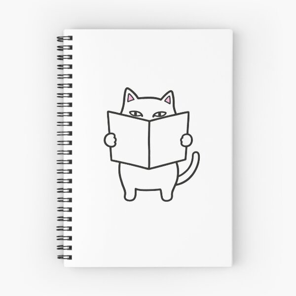 Item preview, Suspicious Bookish Cat designed and sold by GoverArt.