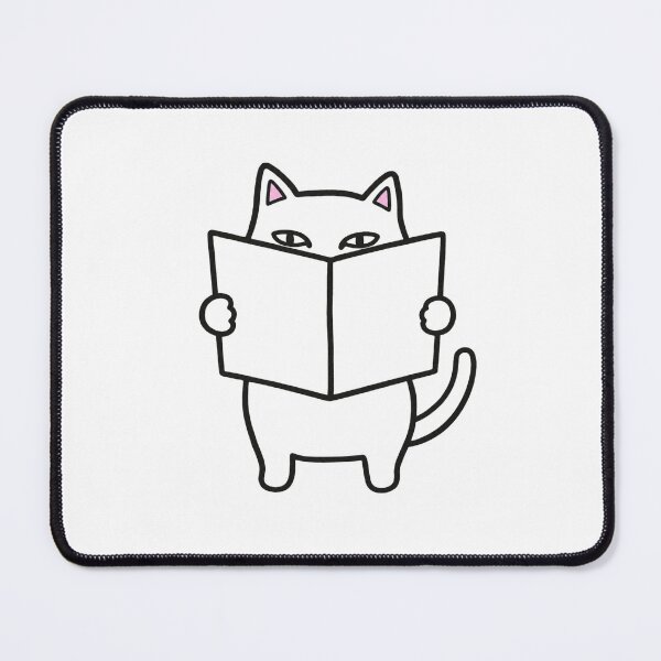 Item preview, Suspicious Bookish Cat designed and sold by GoverArt.