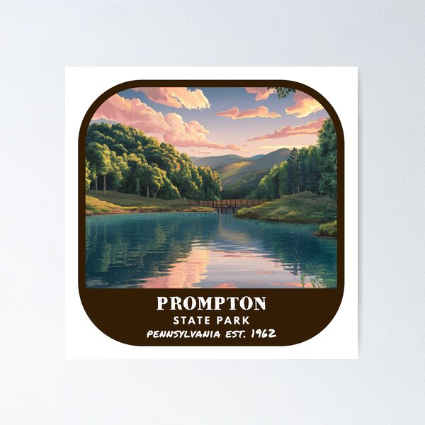 Item preview, Prompton State Park (Pennsylvania) designed and sold by RabbitK.