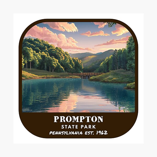 Item preview, Prompton State Park (Pennsylvania) designed and sold by RabbitK.