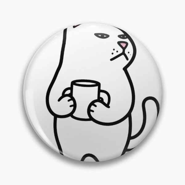 Item preview, Cat Holding Coffee designed and sold by GoverArt.
