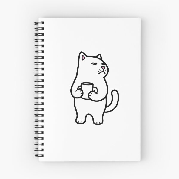 Item preview, Cat Holding Coffee designed and sold by GoverArt.