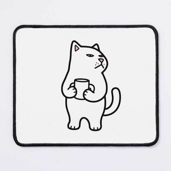 Item preview, Cat Holding Coffee designed and sold by GoverArt.