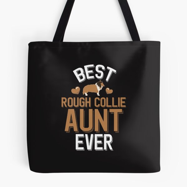 Item preview, Best Rough Collie Aunt Ever Funny Dog Lover Vintage Design designed and sold by kiralynstration.