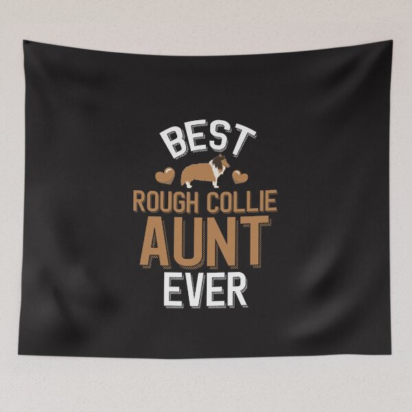 Item preview, Best Rough Collie Aunt Ever Funny Dog Lover Vintage Design designed and sold by kiralynstration.