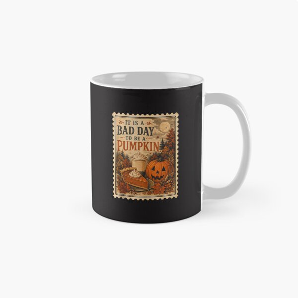 Item preview, Funny Pumpkin Season It Is a Bad Day to Be a Pumpkin Vintage Design designed and sold by kiralynstration.