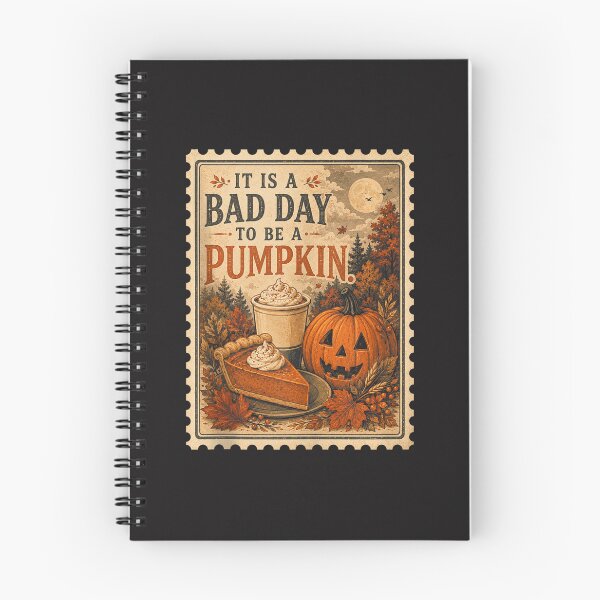 Item preview, Funny Pumpkin Season It Is a Bad Day to Be a Pumpkin Vintage Design designed and sold by kiralynstration.