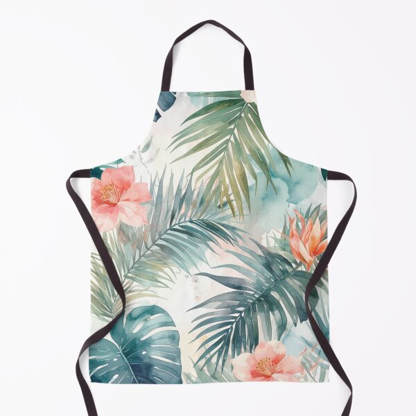 Item preview, Tropical Flowers And Palm Fronds designed and sold by SeaStarAlex.