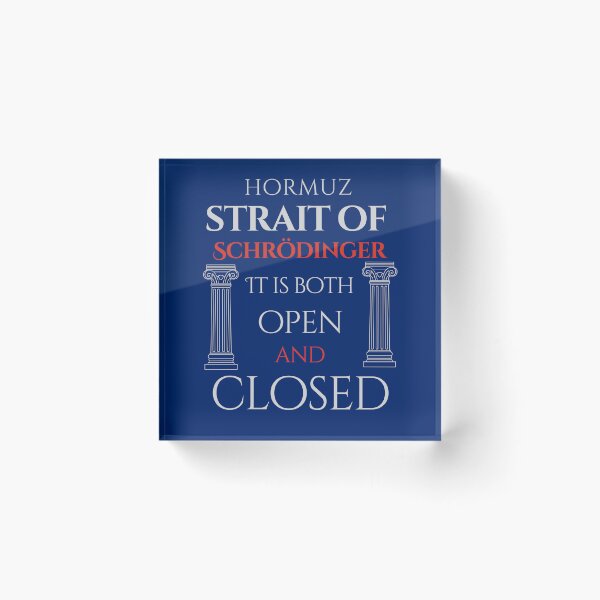 Item preview, Hormuz strait of Schrödinger designed and sold by onum2018.