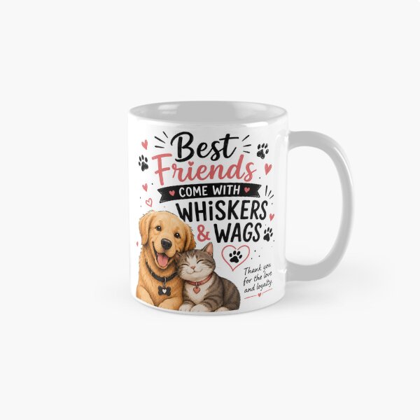 Item preview, Best friends come with whiskers wags designed and sold by KrithigaArts.